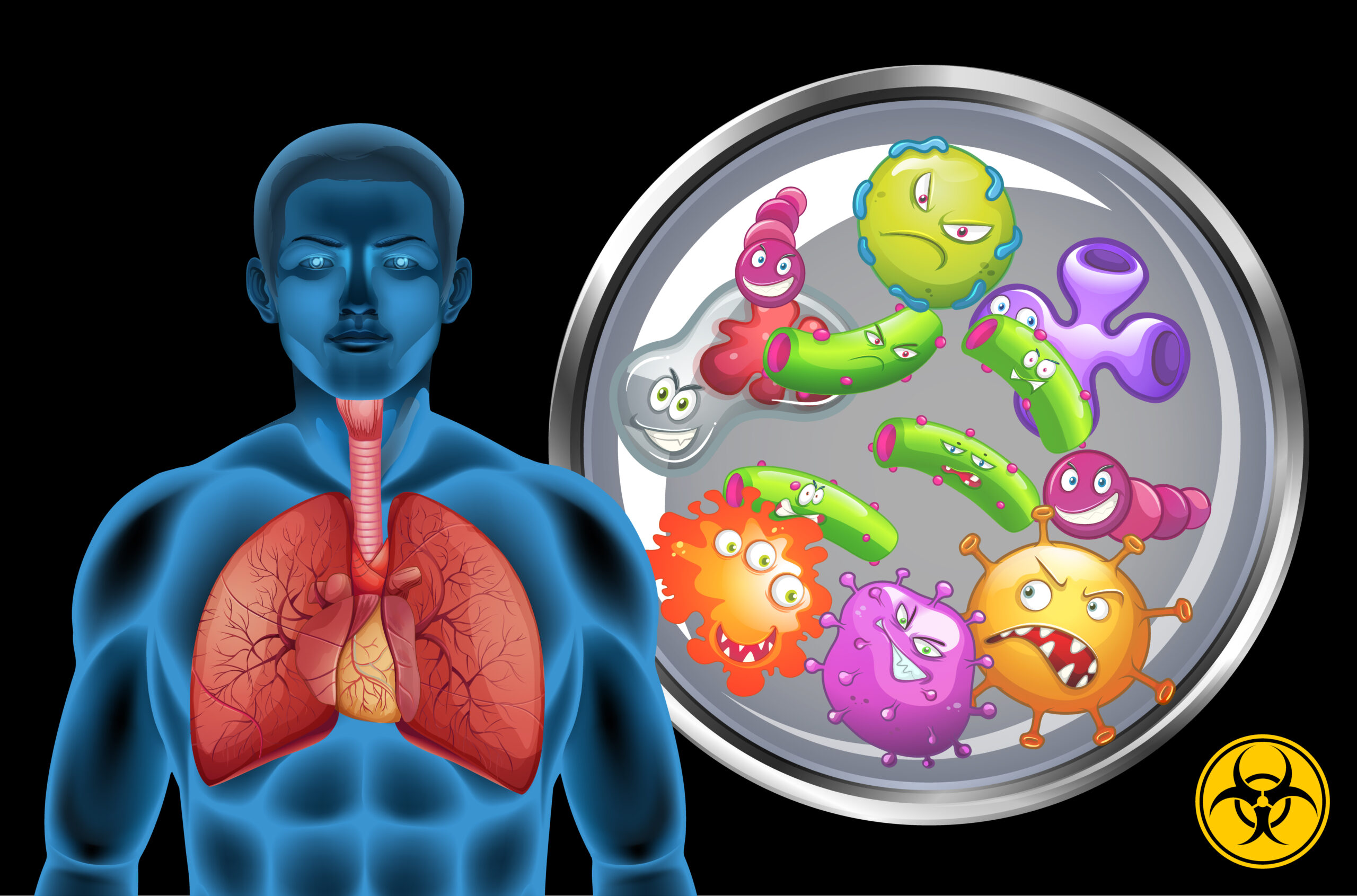 Genetics: A family history of allergy disorders, including asthma. Environmental factors include exposure to tobacco smoke, pollution, and allergens such as pollen, dust mites, pet dander, and mold. Infections of the respiratory system: Viral infections, particularly in early childhood, can raise the chance of developing asthma. Workplace exposures include chemicals, dust, and fumes. Exercise: Especially outside in the cold or dry air. Stress: The symptoms of asthma can be brought on by emotional stress and anxiety.